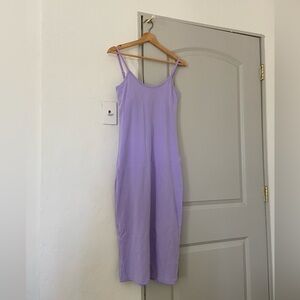 Gap Cotton Spaghetti Strap Midi Dress